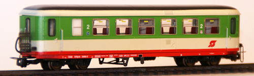 Ferro Train 722-566-Y - Austrian ÖBB B4ip/s 3066-3 Krimmler coach gn/wh/rd Y